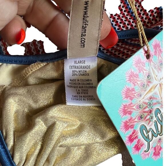 Luli Fama Bikini Top nwt - Picture 6 of 6